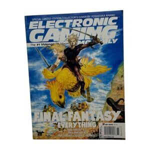 Electronic Gaming Final Fantasy Everything Issue 172